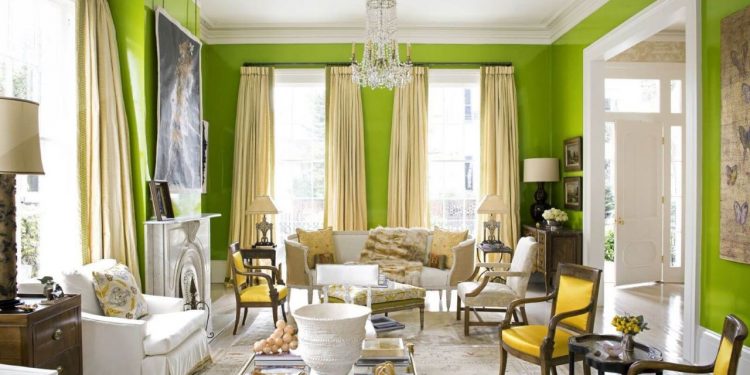 curtain for green walls