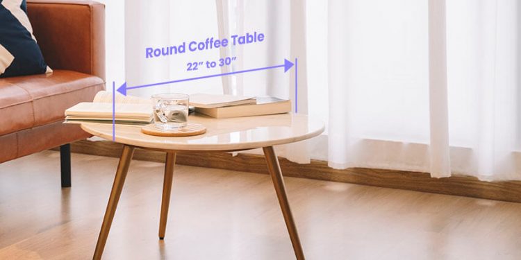 coffee table height guide