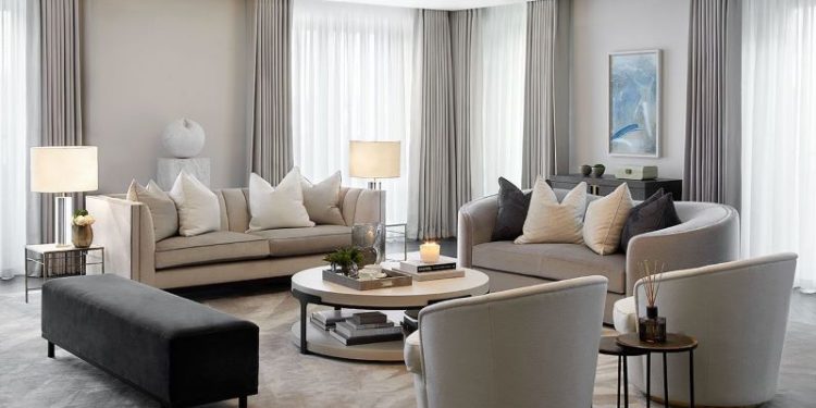 modern round coffee table features