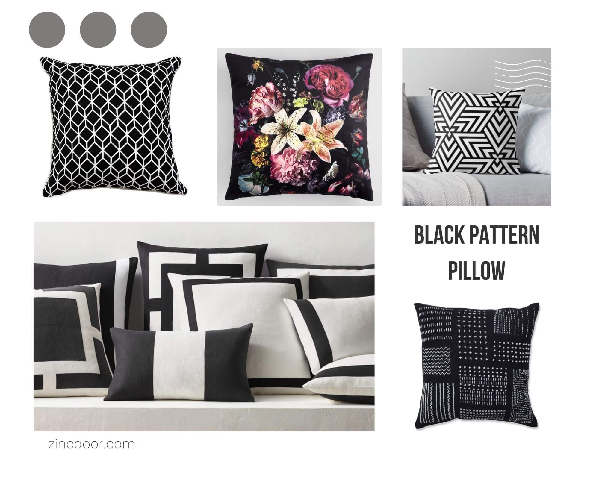 15 Gray Couch Pillow Ideas For Your House Home Furnishing and Decoration