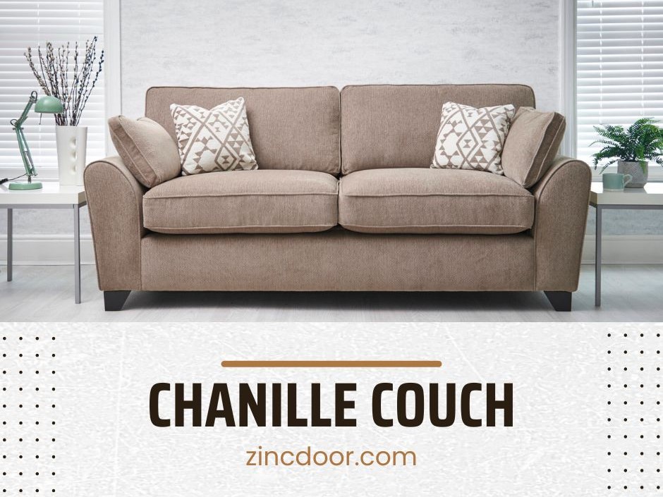 Chanille Types of Fabric Couch