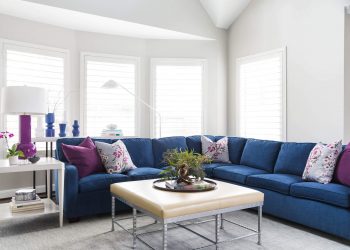 blue couch pillow ideas