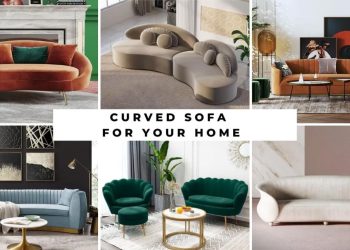 Curved sofa