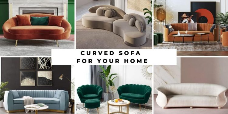 Curved sofa