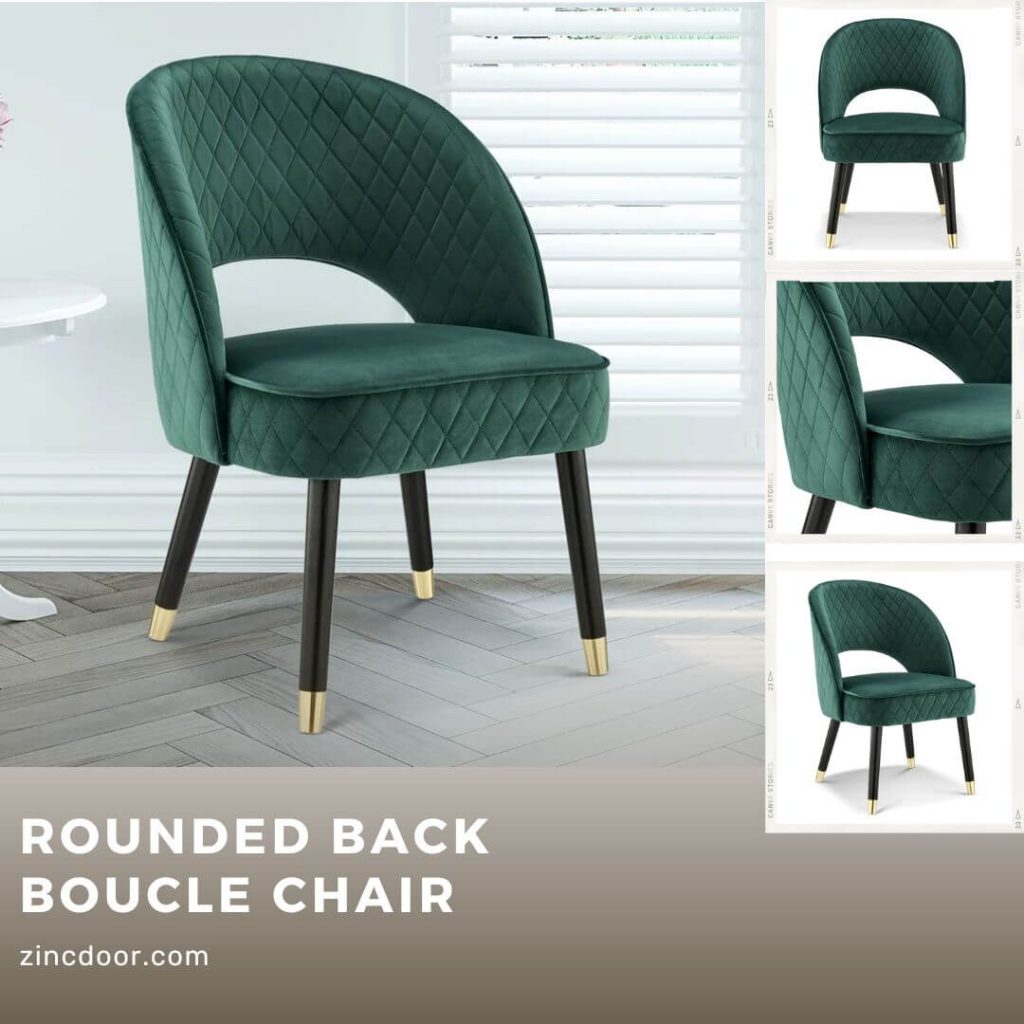 10 Ideal Boucle Chair For Your Home - Home Furnishing and Decoration