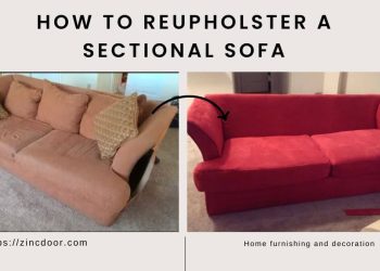 How to reupholster a sectional sofa