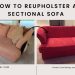 How to reupholster a sectional sofa