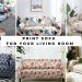 Print sofa for your living room