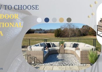 How to choose outdoor sectional sofa